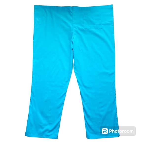 ☕ Light Blue Scrub Pants 2X - Picture 2 of 4